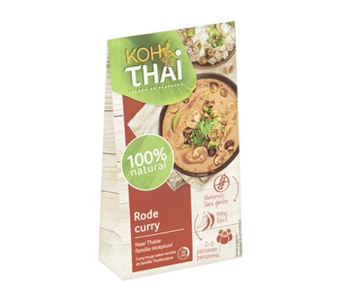 Rode currypasta - Koh Thai