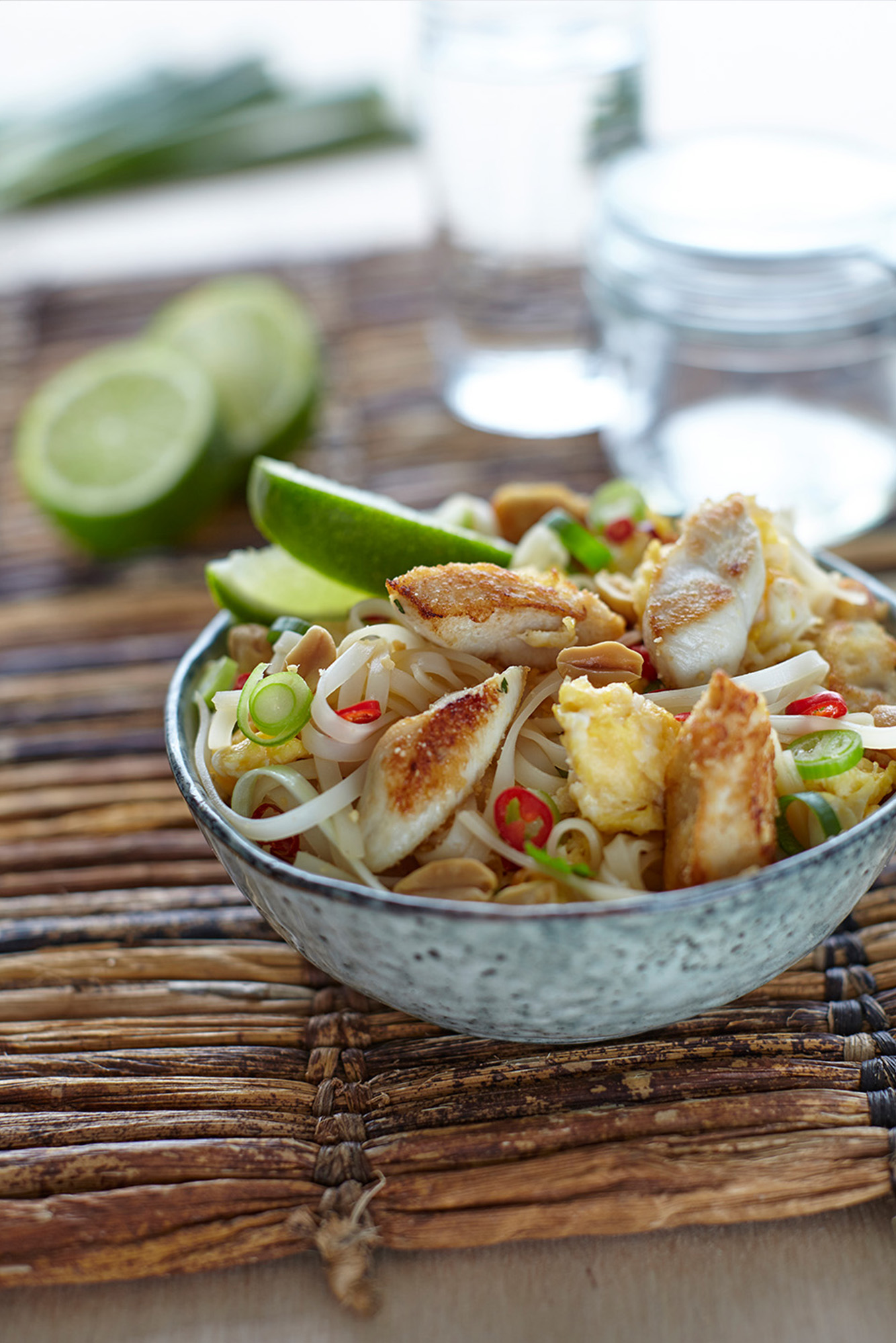 Rice cakes met sweet soy